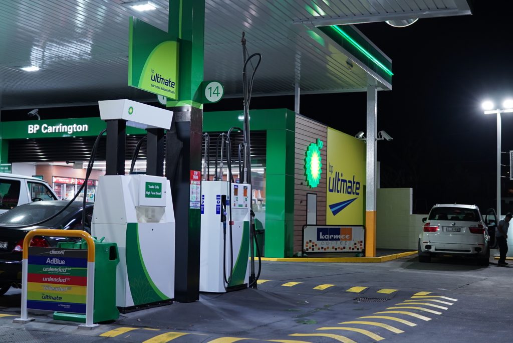 BP Service Station LED Lighting BP Carrington Service Station LED Lighting Upgrade