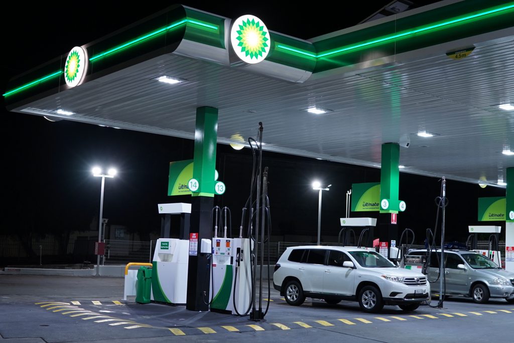 BP Service Station LED Lighting BP Carrington Service Station LED Lighting Upgrade