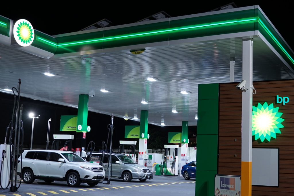 BP Service Station LED Lighting BP Carrington Service Station LED Lighting Upgrade