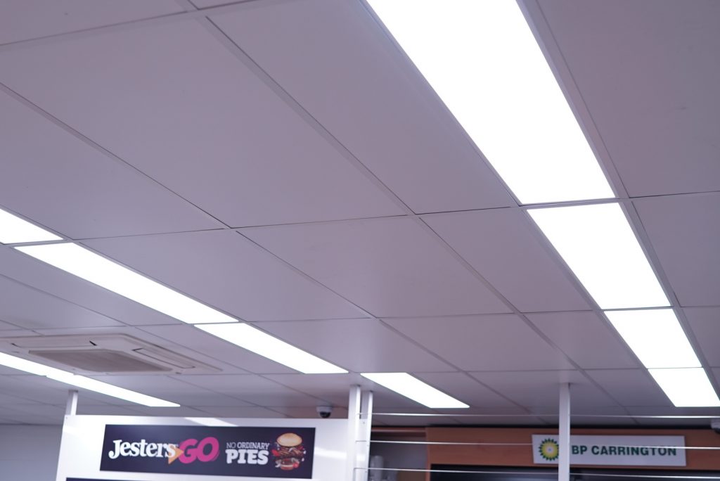 BP Service Station LED Lighting BP Carrington Service Station LED Lighting Upgrade