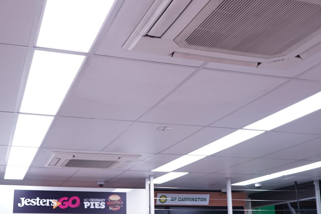 BP Service Station LED Lighting BP Carrington Service Station LED Lighting Upgrade